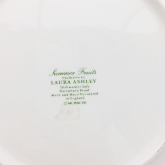 Laura Ashley Summer Fruits STRAWBERRY Dinner Plate - Picture 3 of 3
